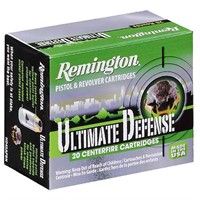 Remington Ammunition 28937 Ultimate Defense  380 A