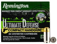 Remington Ammunition 28964 Ultimate Defense Compac