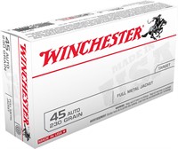 Winchester Ammo Q4170 USA  45 ACP 230 gr Full Meta