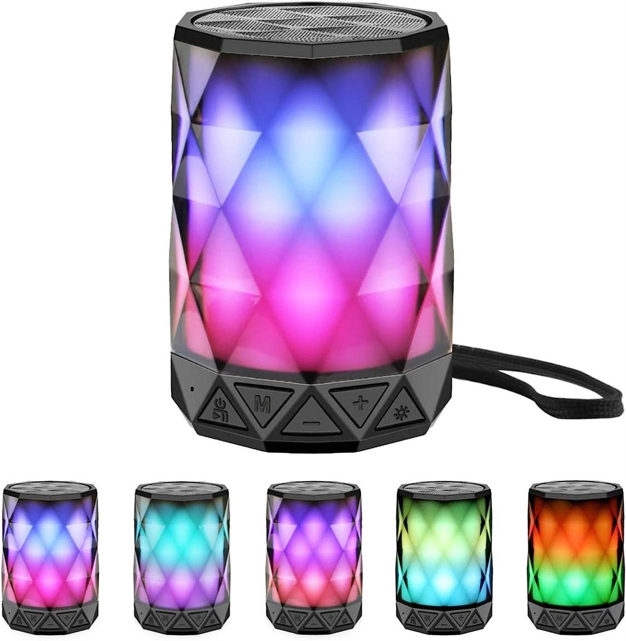 Portable Bluetooth Speakers, Night Light