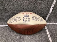 Signed Ravens Collectors NFL Football