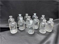 Vintage Corning & PYREX Lab Bottle Set (12)