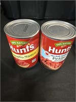 Hunts Tomato Sauce and tomatoes