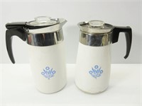 Vintage Corning Coffee Pots (Like New)