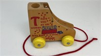 Holgate “Old Woman Lived In A Shoe” Pull Toy 5”
