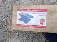 200LBS CAST IRON ANVIL - PALADIN - PLD-CIA200