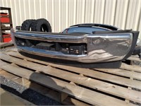 2017-2019 Ford F450 Chrome Front Bumper