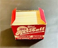 1989 Topps Traded Baseball Card Set