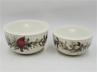 2 Lenox Winter Greetings Oven to Table Casserole