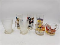 7 Vtg Collectible Fast Food Glasses/Mugs