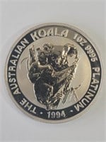 1ozt Platinum Koala