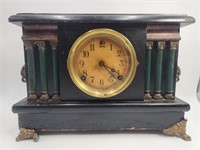 Antique Sessions Mantle Mechanical Clock