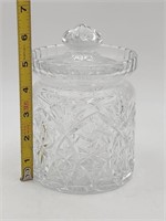 VTG Crystal Bisquit Jar