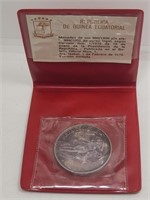 1970 Republica De Guinea Nude 20g Silver Coin