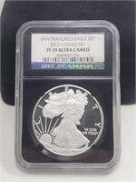 2012 S-Proof Silver Eagle NGC PF70 Ultra Cameo