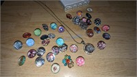 Very Unique Magnabilities Necklace w/ pendants