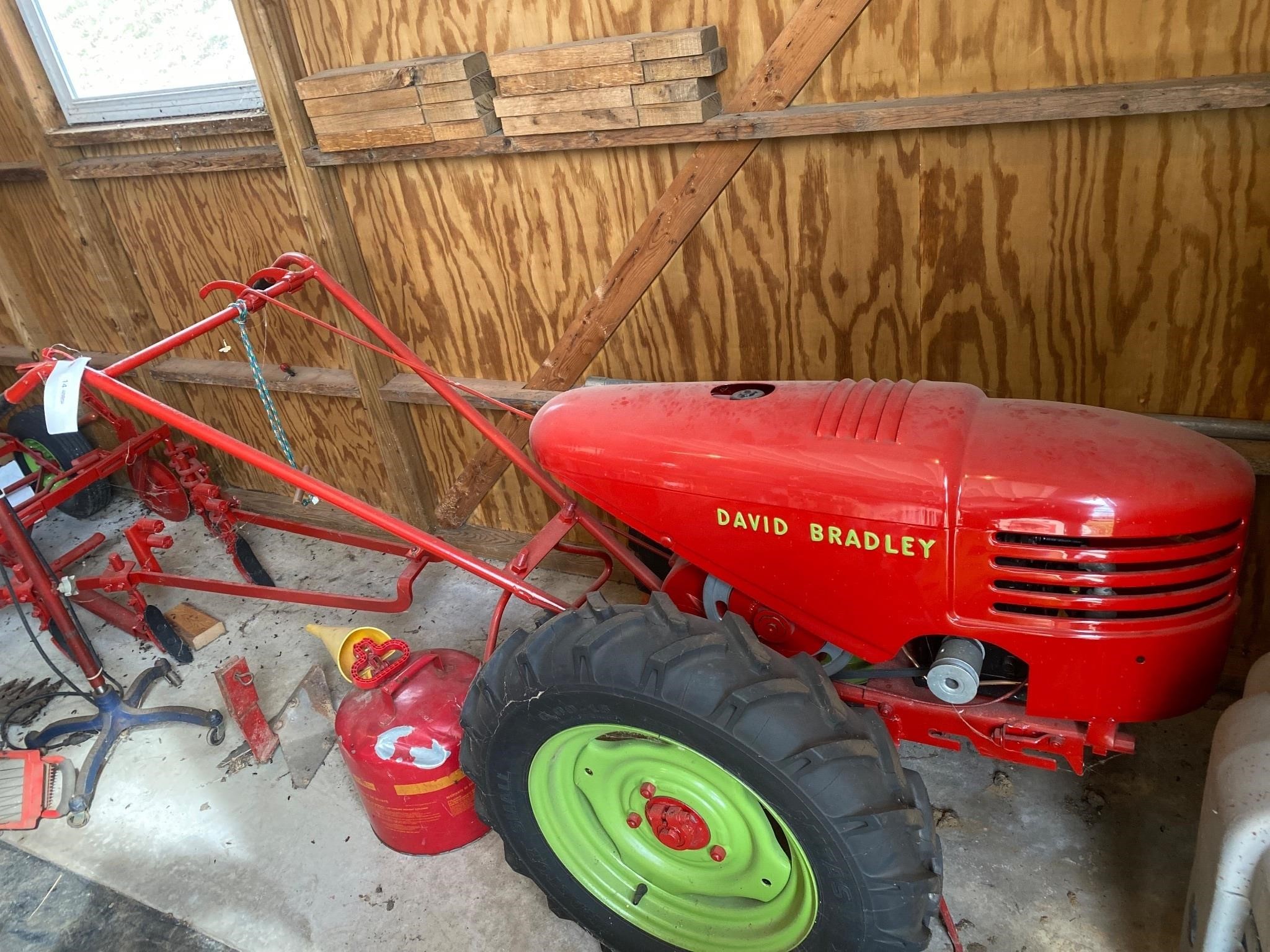 Restored D. Bradley Tractor