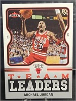 Michael Jordan Fleer 2007 TL-MJ NBA card