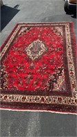 Persian Hand Knotted Carpet, 11' x 17'