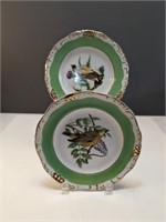 Porcelain Bird Plates