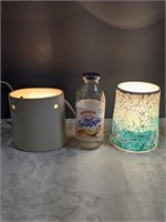 Ceramic and Glass Accent Lamps