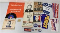 20+ Wallace & Perot President Items