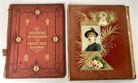Scrapbook of Trade Cards & English Mansion Book