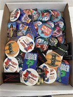 Advertisement Buttons and Pins