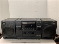 Sony Cd Radio Cassette Corder