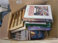 BOX FULL OF COOKBOOKS