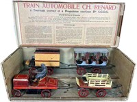 BOXED CLOCKWORK LE TRAIN RENARD