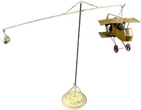 EARLY CIRCLING SEAPLANE TOWER TOY