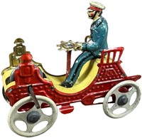 EARLY MEIER RUNABOUT RACER PENNY TOY