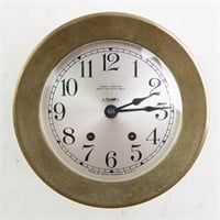 Seth Thomas 7 Jeweled 8 Day Ship's Bell Clock