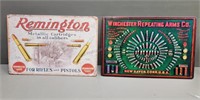 Remington & Winchester Ammo Signs
