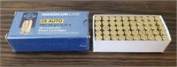 50 Rounds- 25 Auto 50 Grain FMJ- PPU