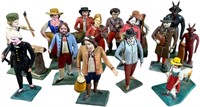 ASSORTED TOWNSFOLK GRULICH FIGURES