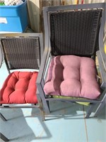 Outdoor chairs with Cushions