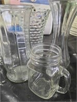 Glass vase assortment
