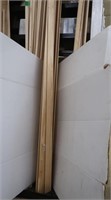 Approx 18 Wood Casings 8'-various styles