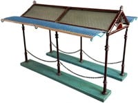 MARKLIN GLASS ROOF STATION CANOPY