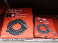 2 Craftsman Shop Vac Replacement Hoses-6'x1/4",