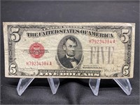 1928-F $5 Red Seal