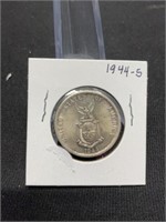1944-S Phillipines Half .900 Silver