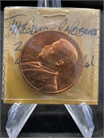 Large Roosevelt Mint Medal