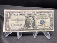 1957- A $1 Silver Certificate