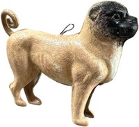 PUG DOG DRESDEN ORNAMENT