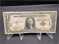 1935-A Silver Certificate "Hawaii" Brown Seal