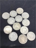 Set of 13 Liberty Nickel