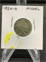 1920-D Buffalo Nickel